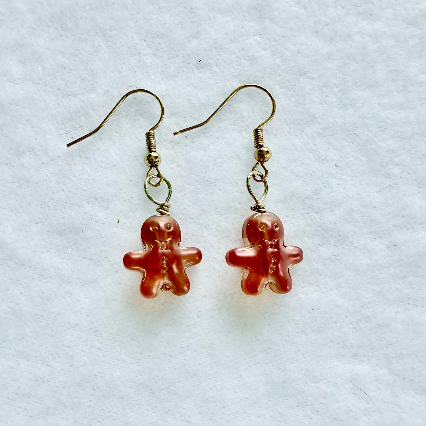 Christmas Gingerbread Men Earrings