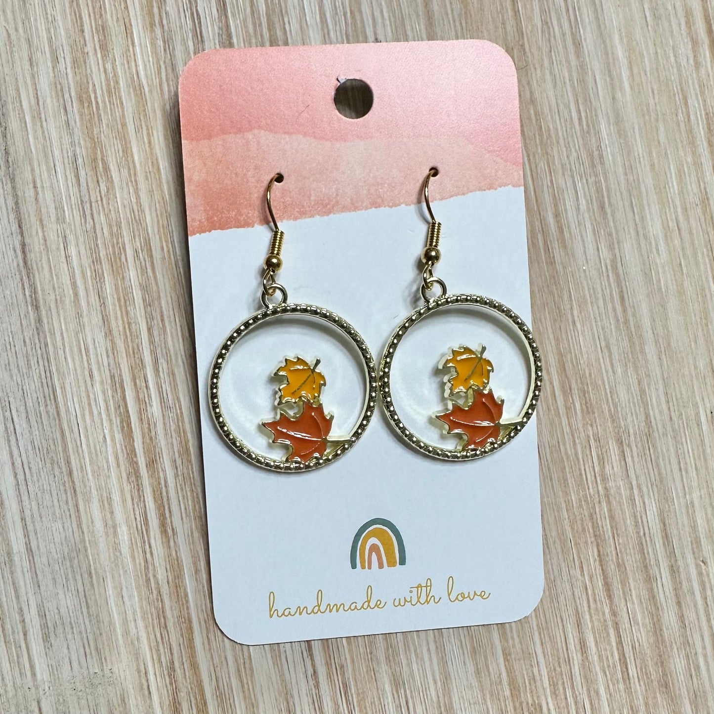 Falling Leaf Earrings