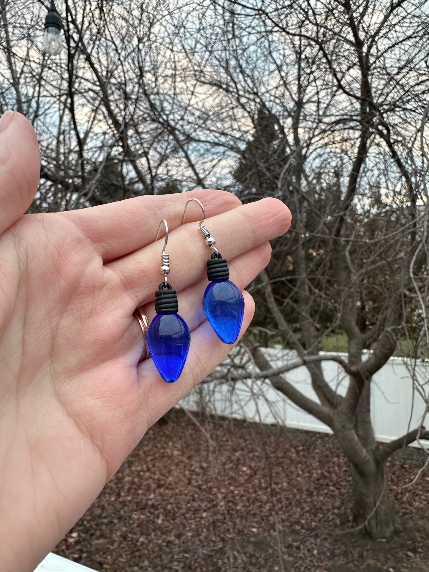 Christmas Lights Earrings