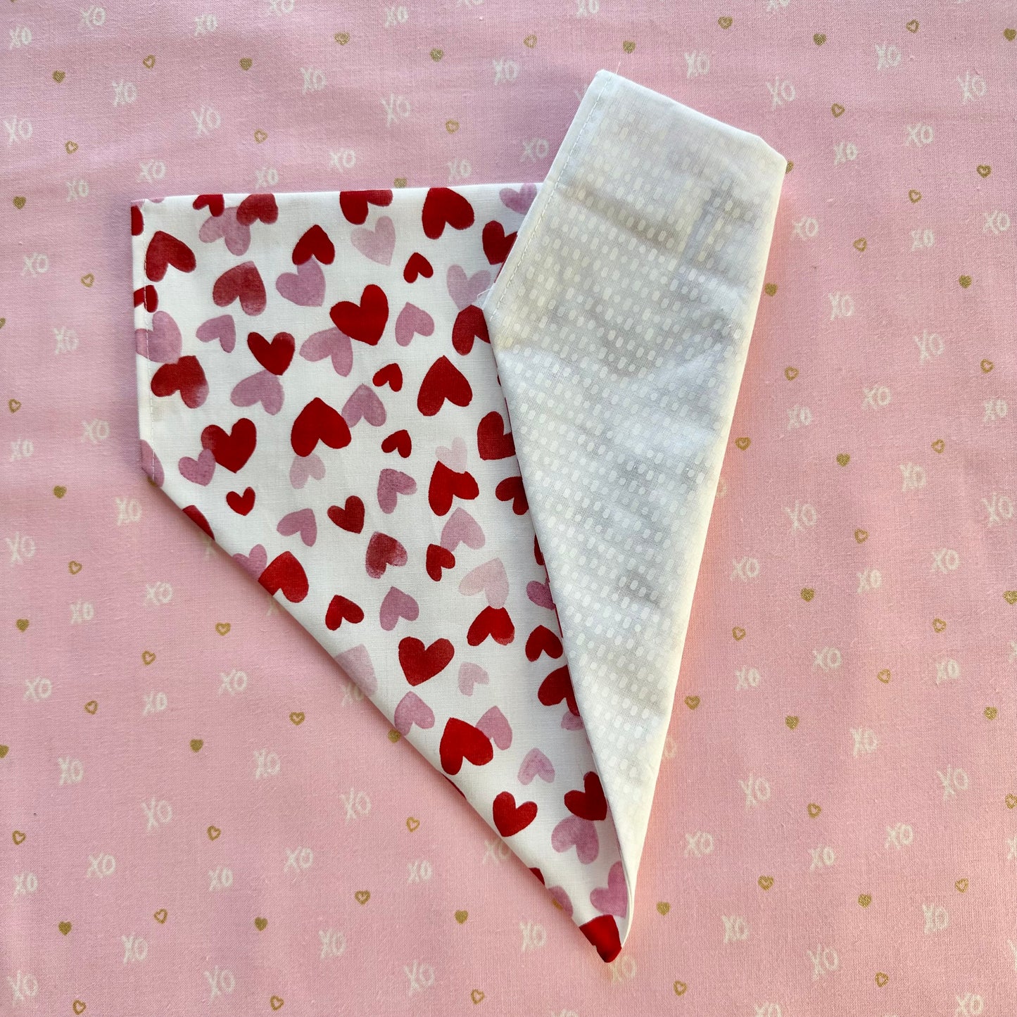 Hearts Dog Bandanna