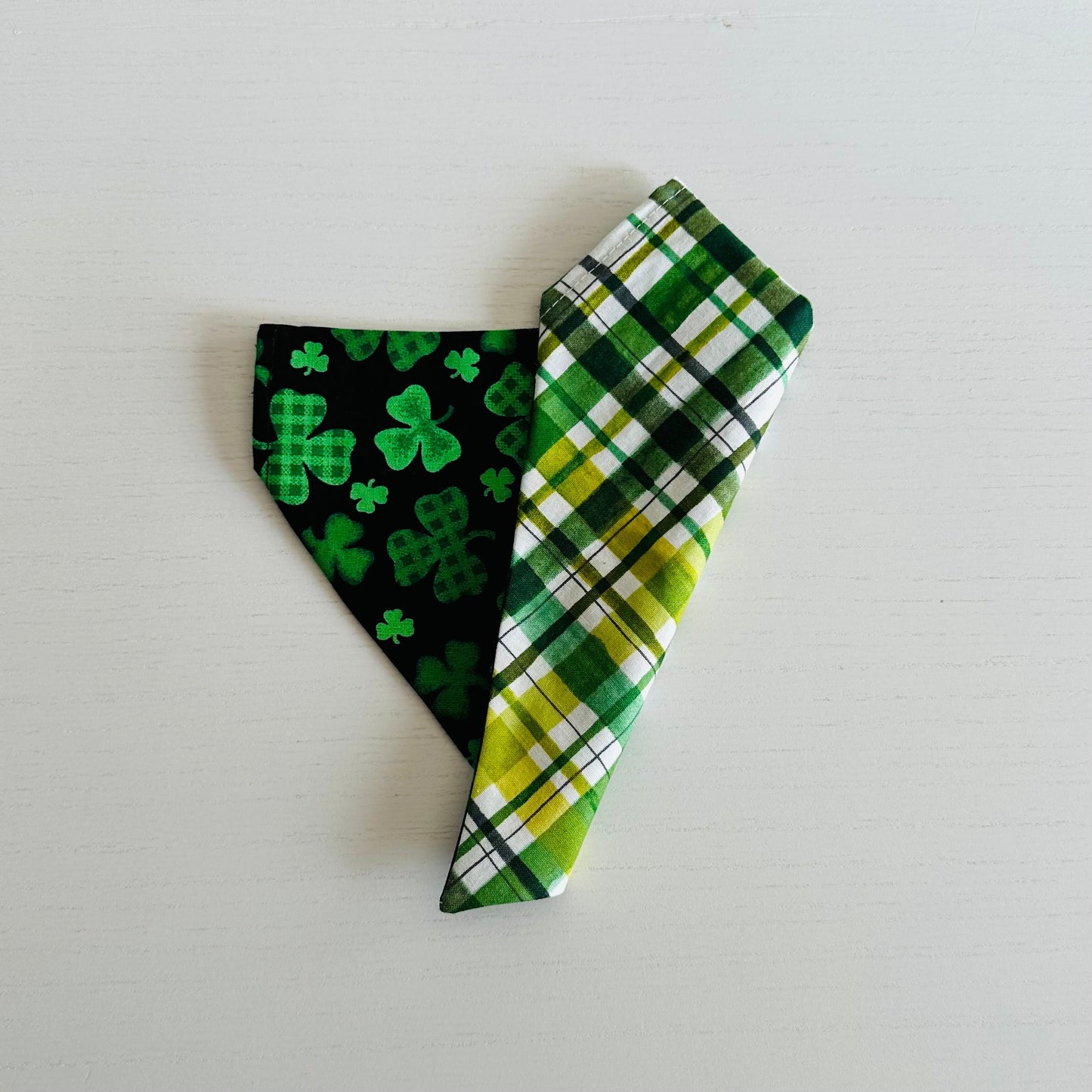 Size MEDIUM St. Patrick's Day/ Easter Custom Dog Bandanna