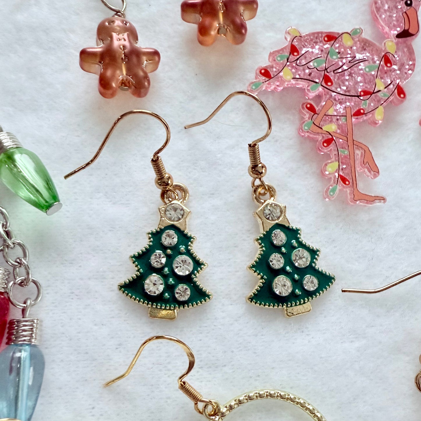 Festive Tree Earrings