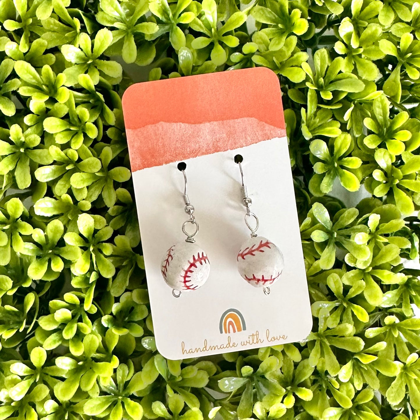 Baseball Earrings