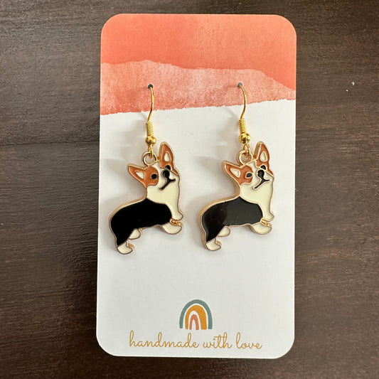 Corgi Earrings