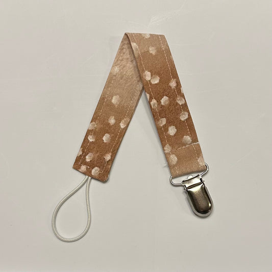 Fawn Pacifier Clip