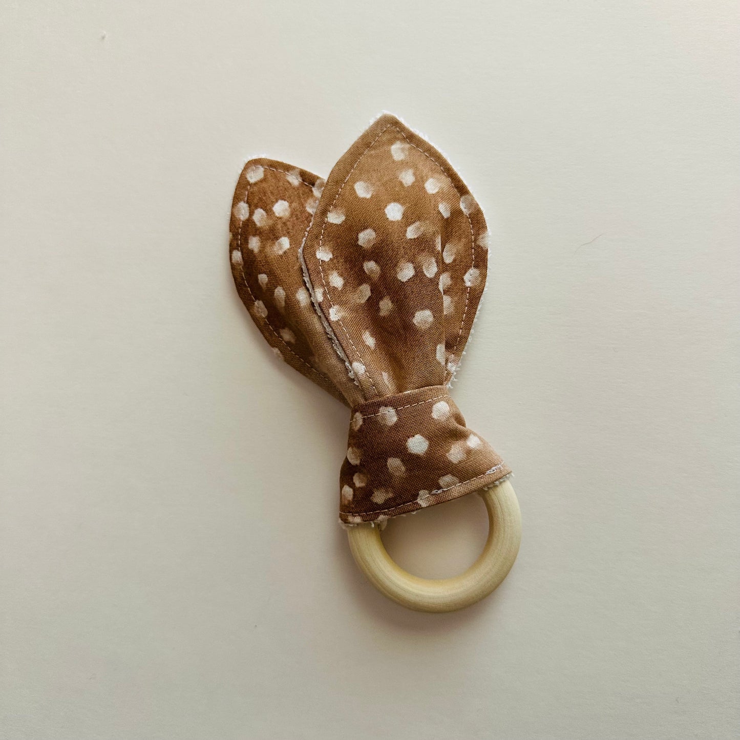 Fawn Bunny Ear Teether