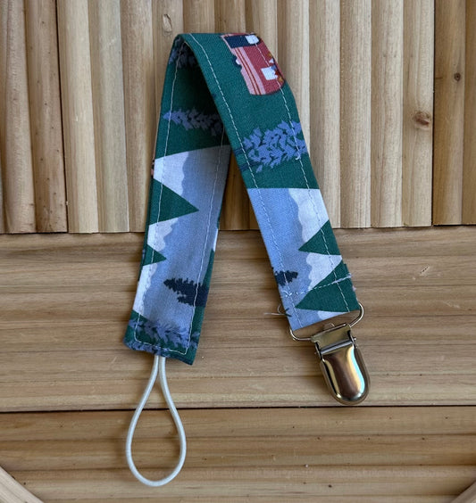 Gone Camping Pacifier Clip