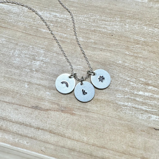 Dainty Disk Necklace