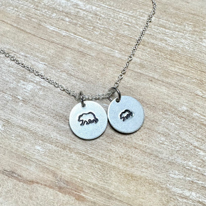 Dainty Disk Necklace