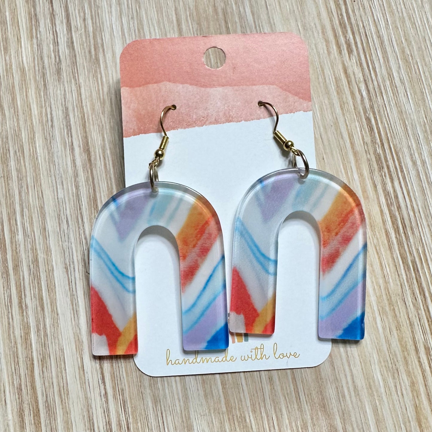 Swirl Arch Earrings