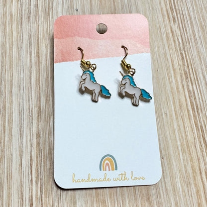 Little Unicorn Earrings