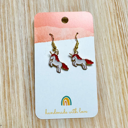 Little Unicorn Earrings