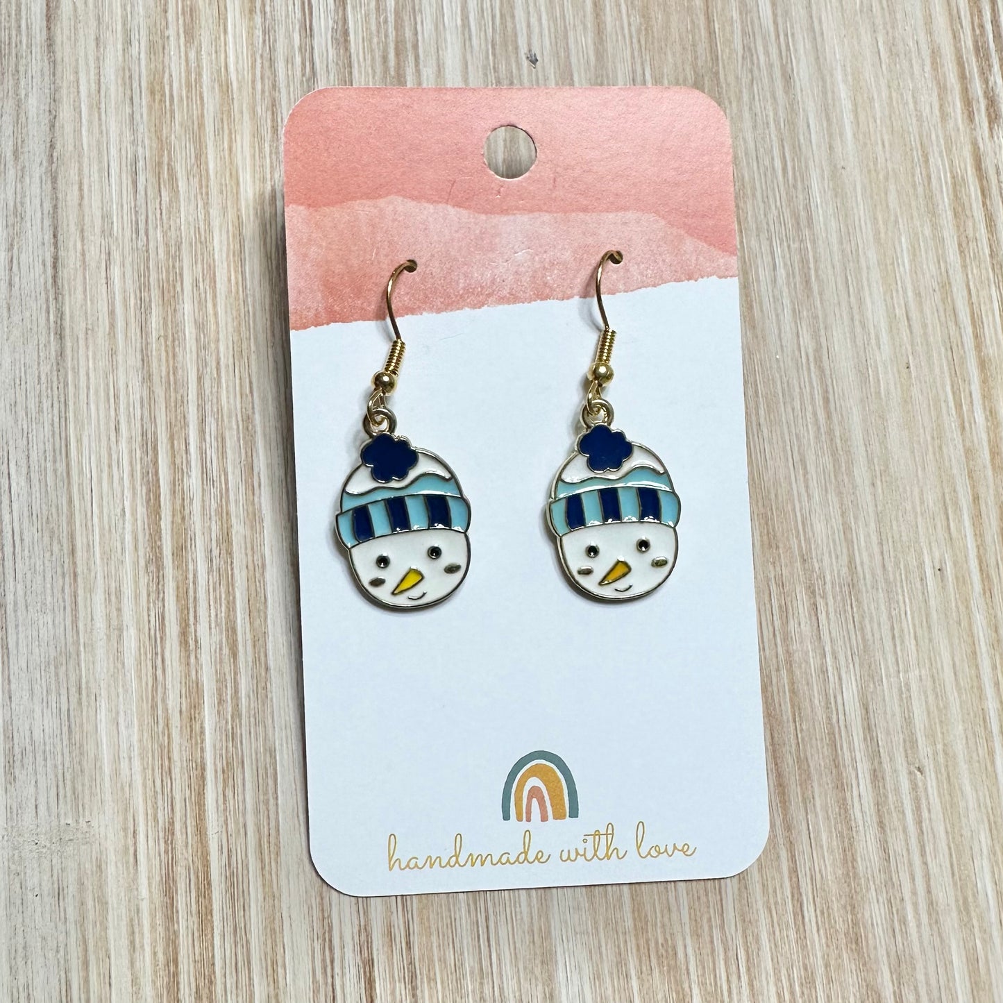 Snowman Earrings