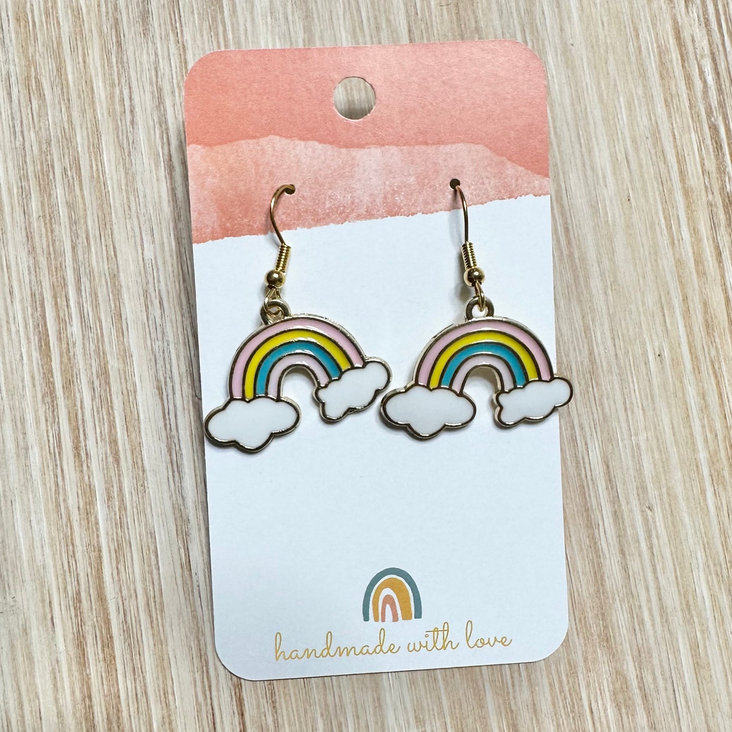 Pastel Rainbow Earrings