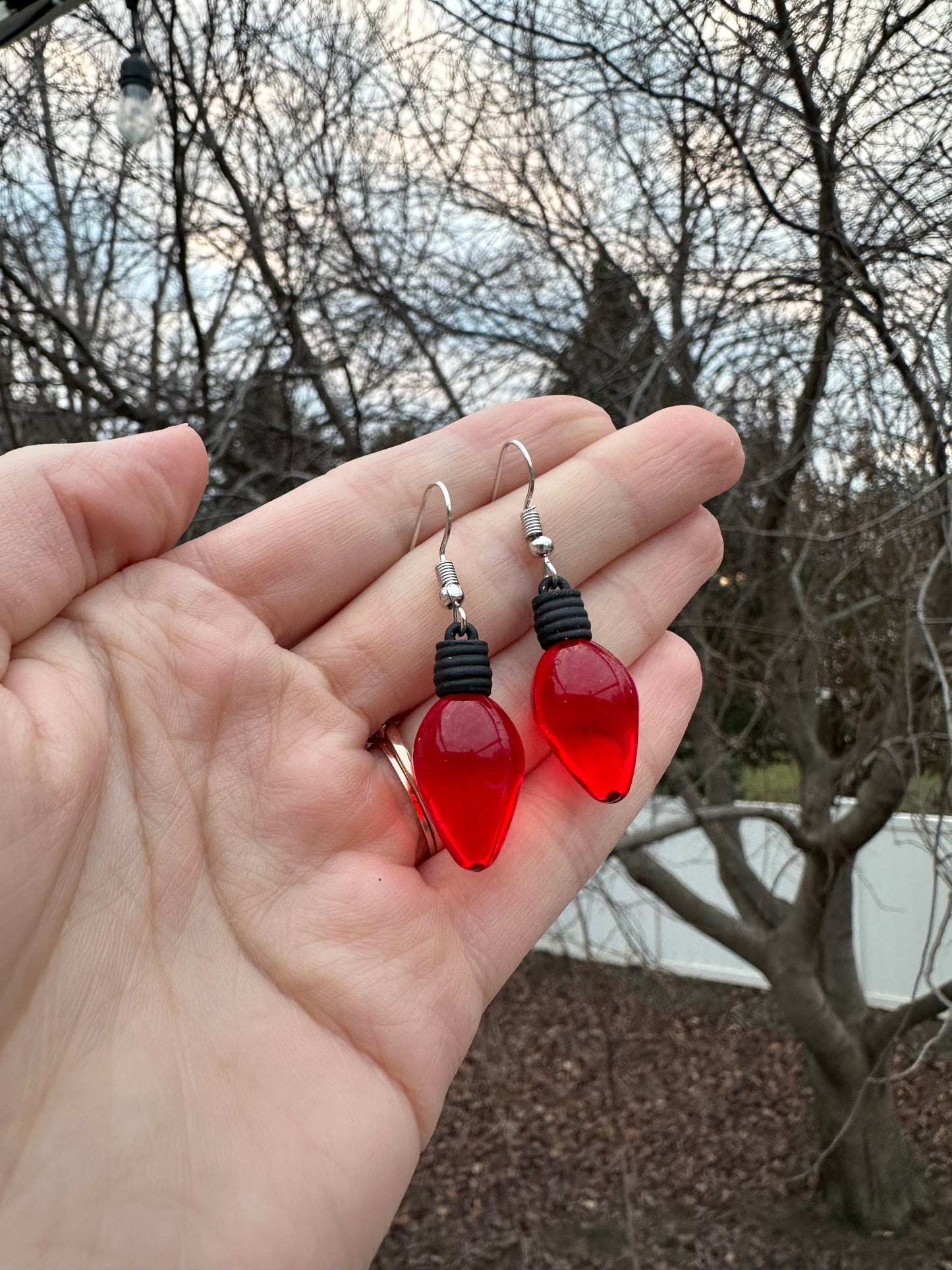 Christmas Lights Earrings