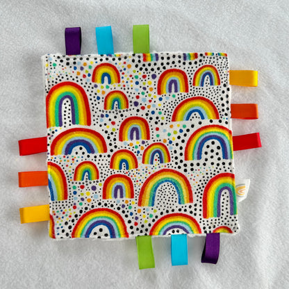 Rainbows Taggie Blanket Toy