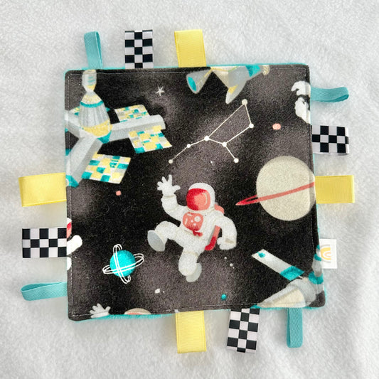 Spaceman Taggie Blanket Toy