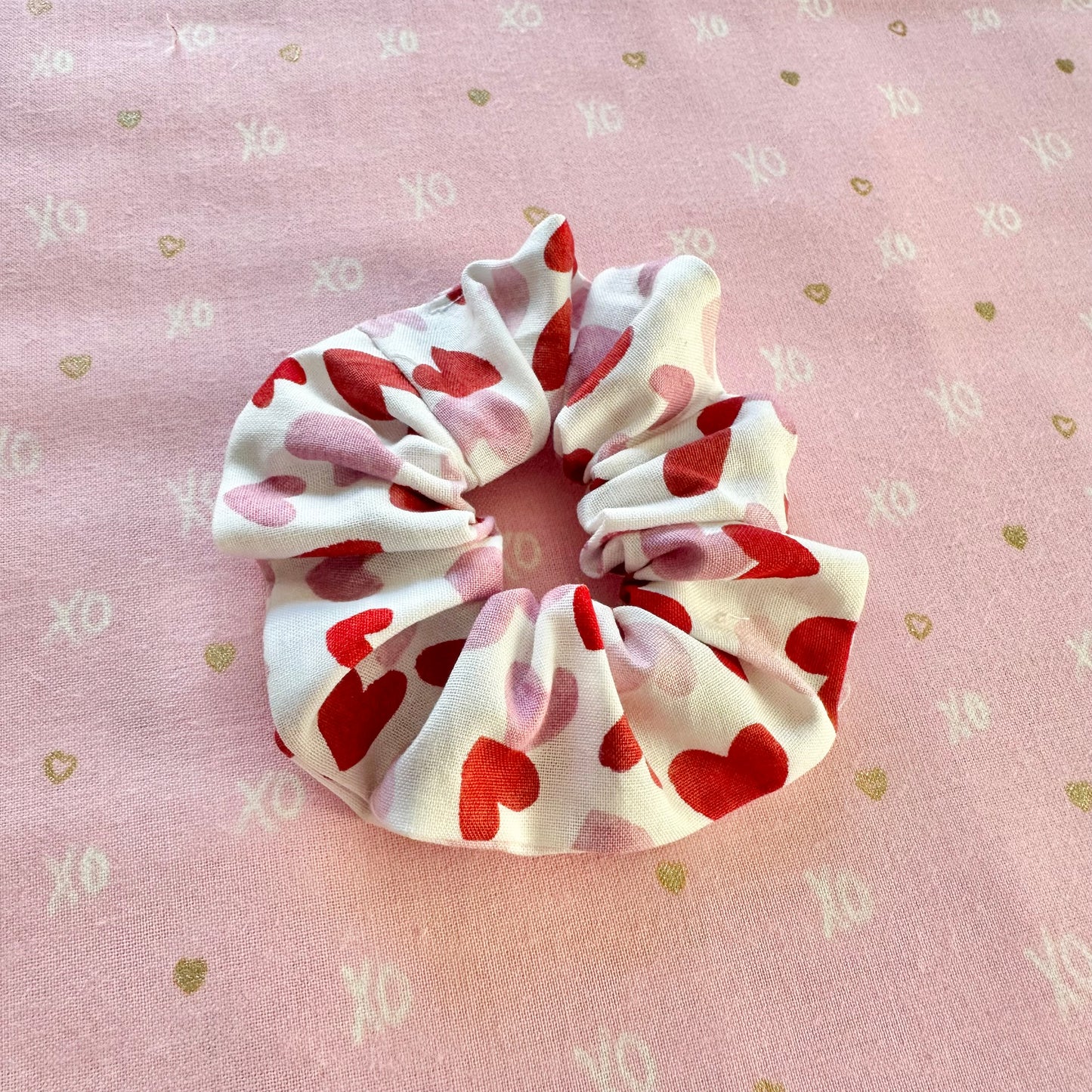 Hearts Scrunchie