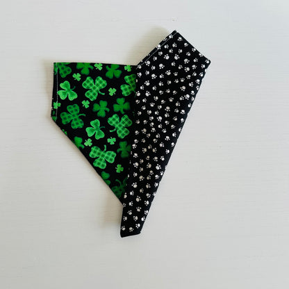 Size SMALL St. Patrick's Day/ Easter Custom Dog Bandanna