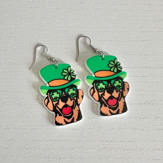 Lucky Dog Earrings