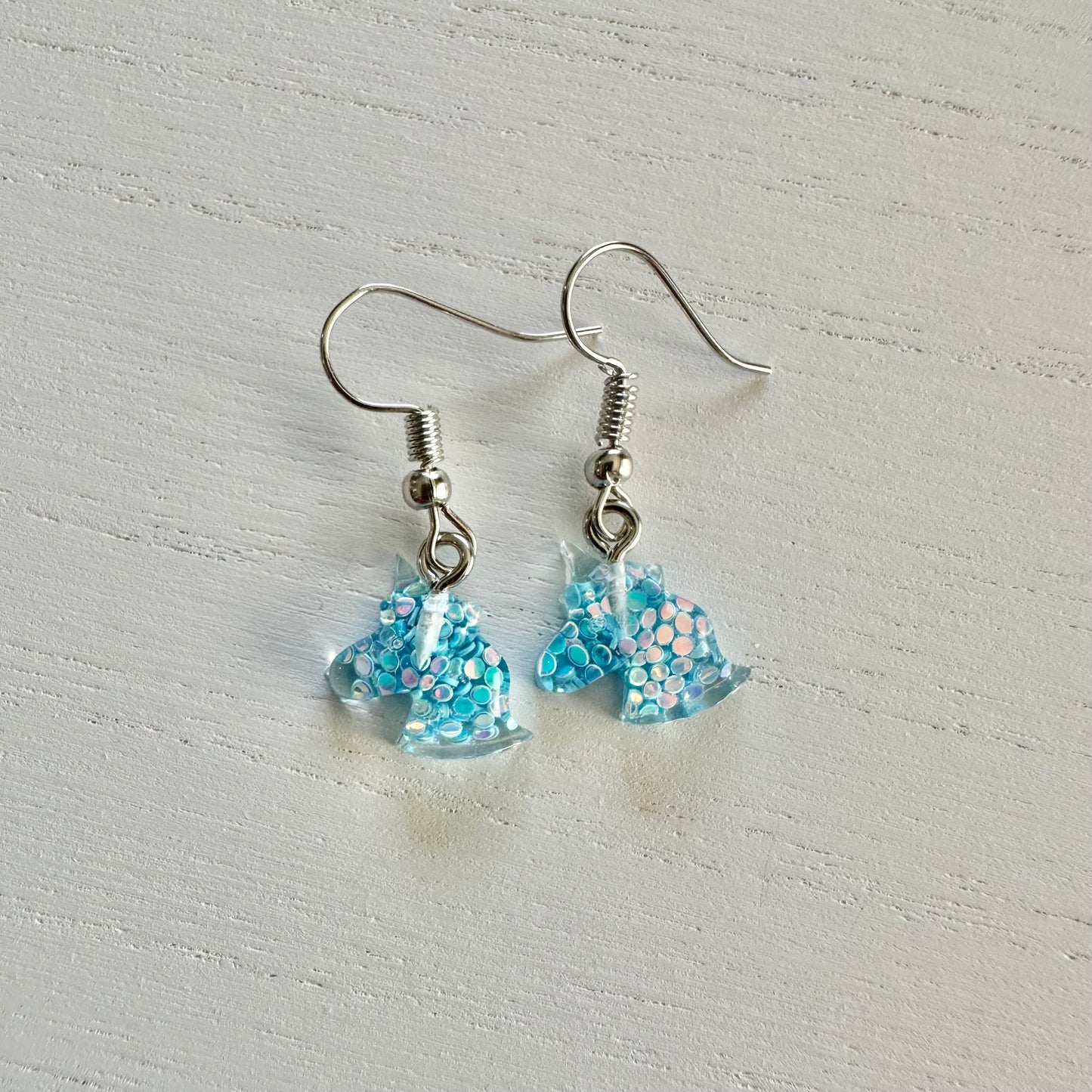 Glitter Unicorn Earrings