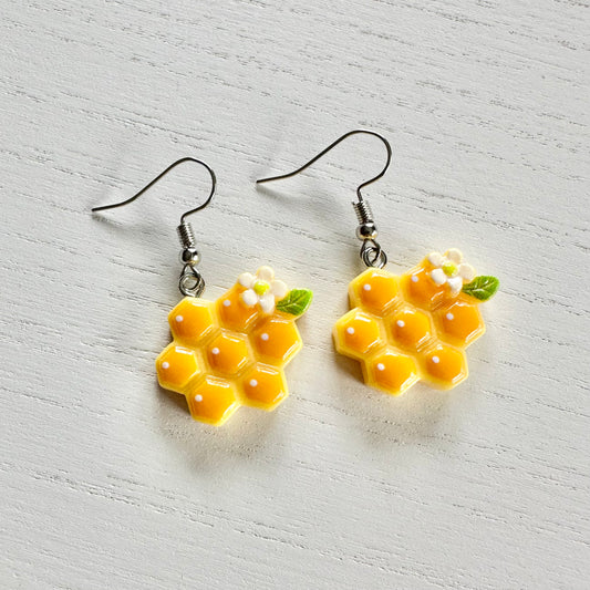 Honey Comb Earrings