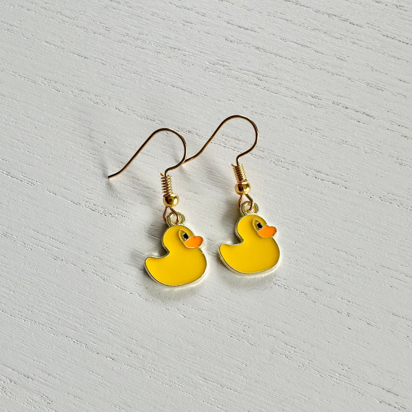 Rubber Duckie Earrings