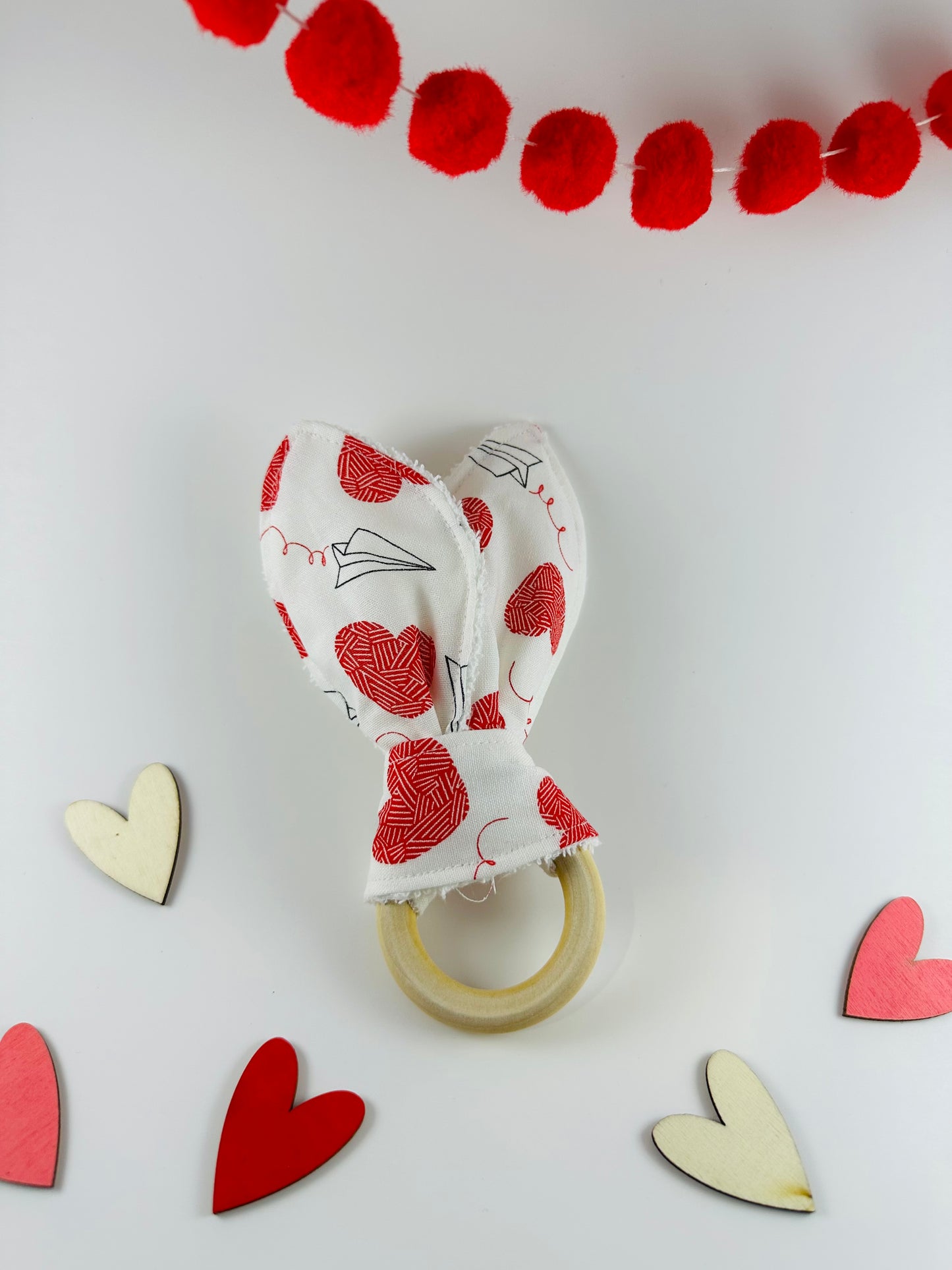 Love Letters Bunny Ear Teether