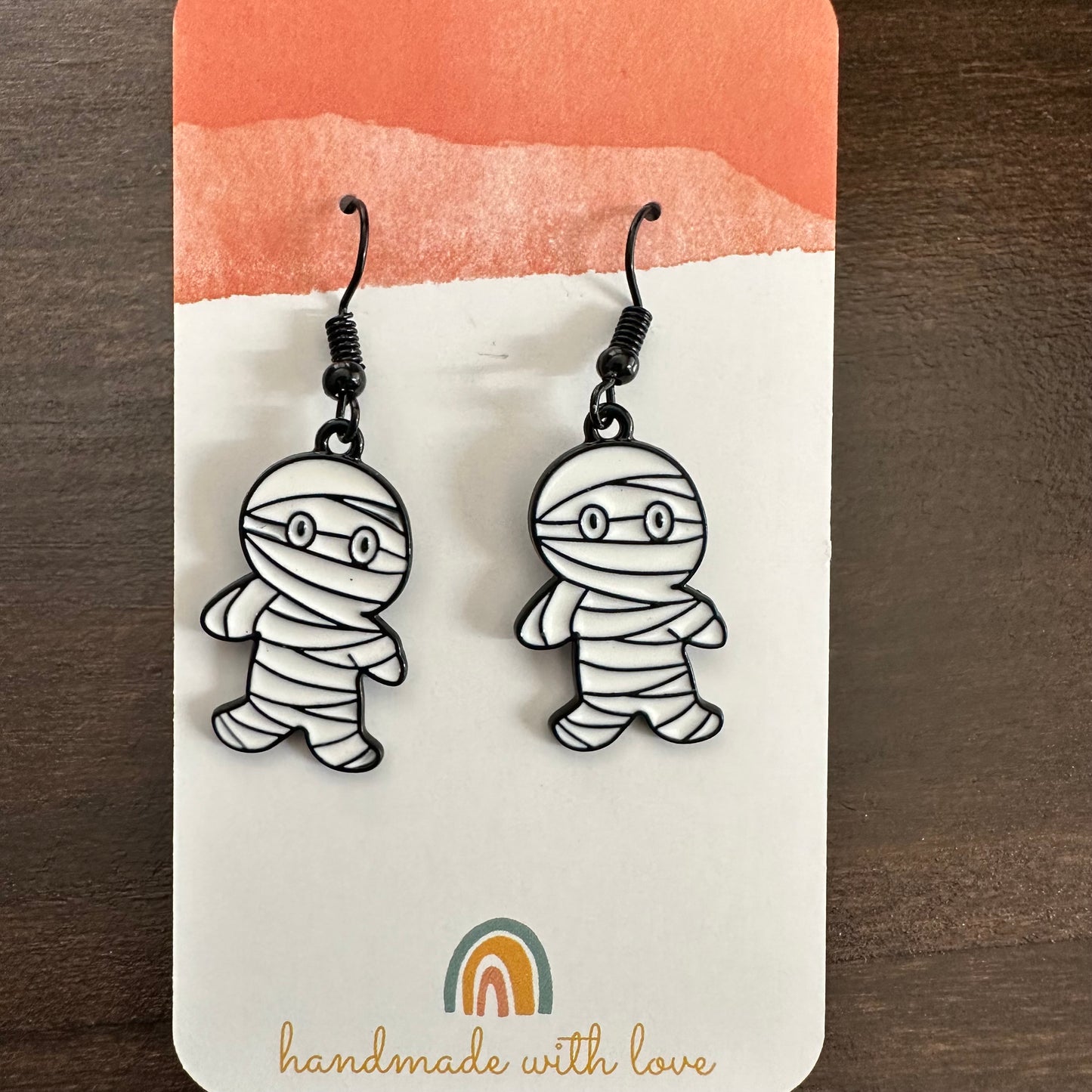 Mummy Earrings