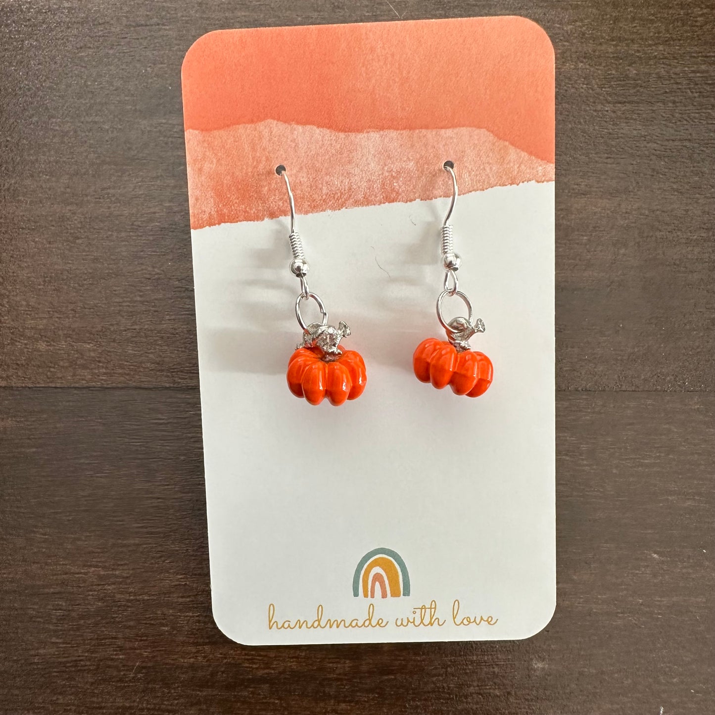 Pumpkin Earrings