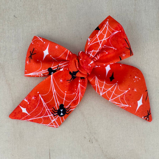 Orange Spider Bow