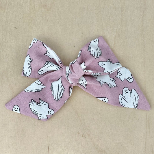 Pink Ghost Bow