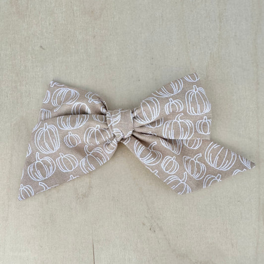 Pumpkin Bow