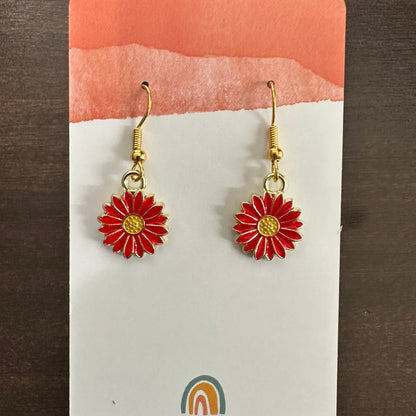 Sunflower Earrings