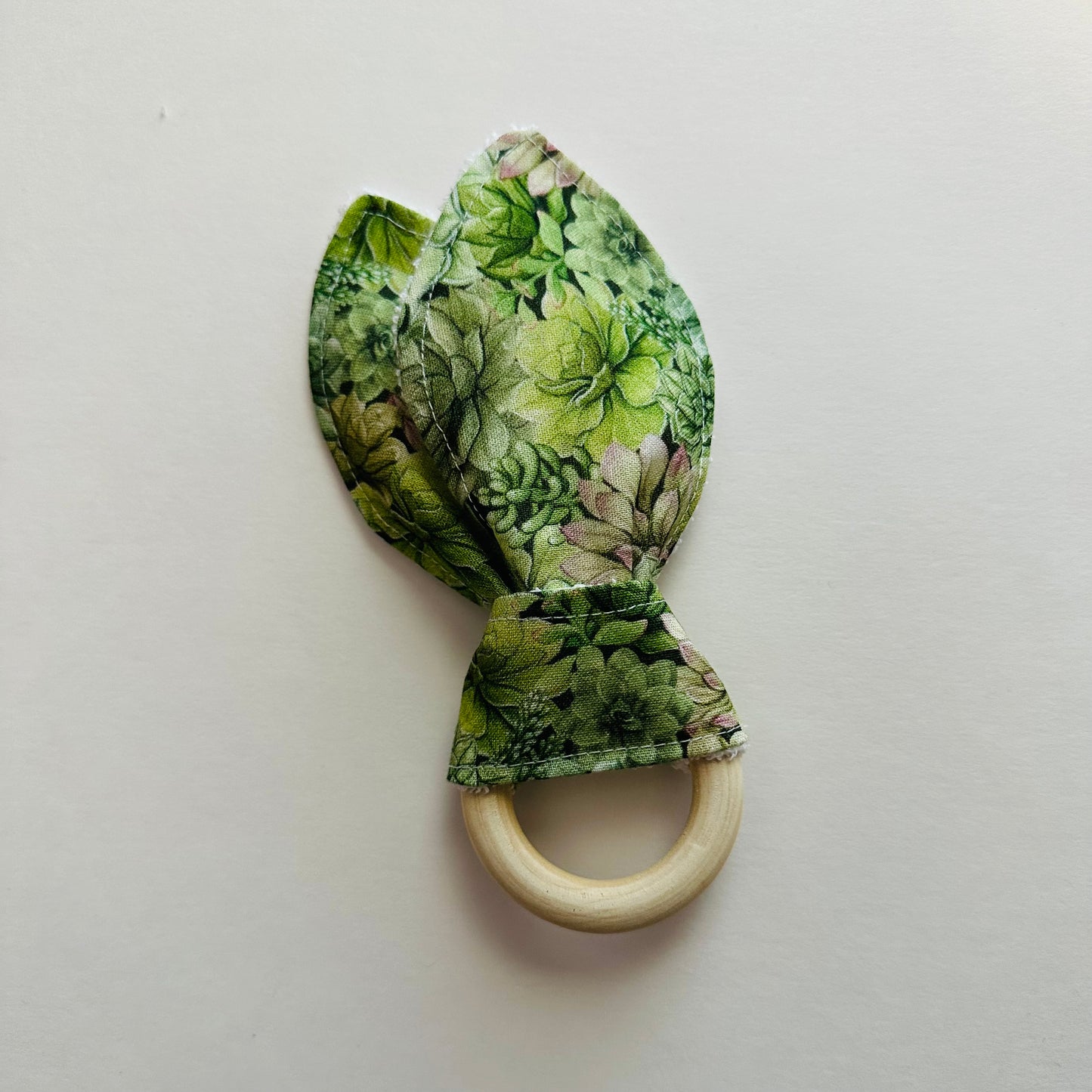 Succulents Bunny Ear Teether