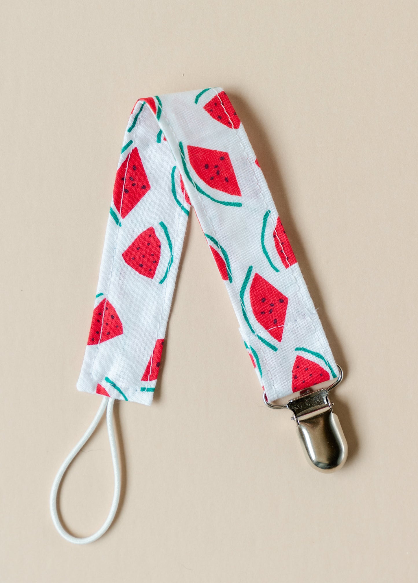 Watermelon Pacifier Clip